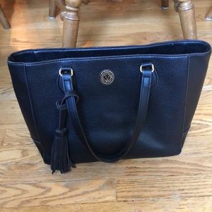 Anne Klein Black Leather Bag